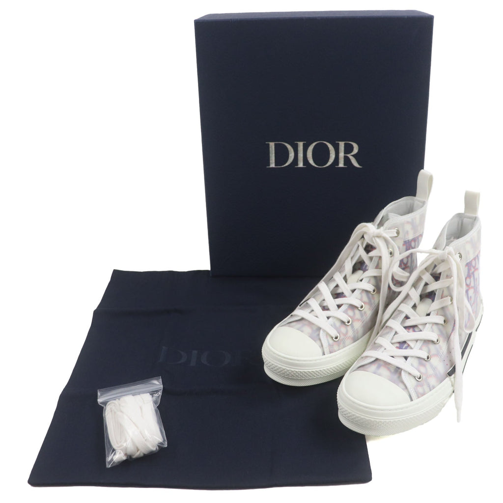 Dior B23 Canvas High Cut Sneakers