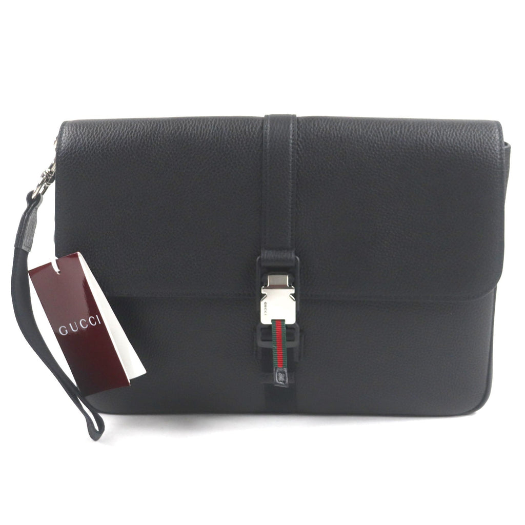 Gucci Leather Clutch Bag Business Case
