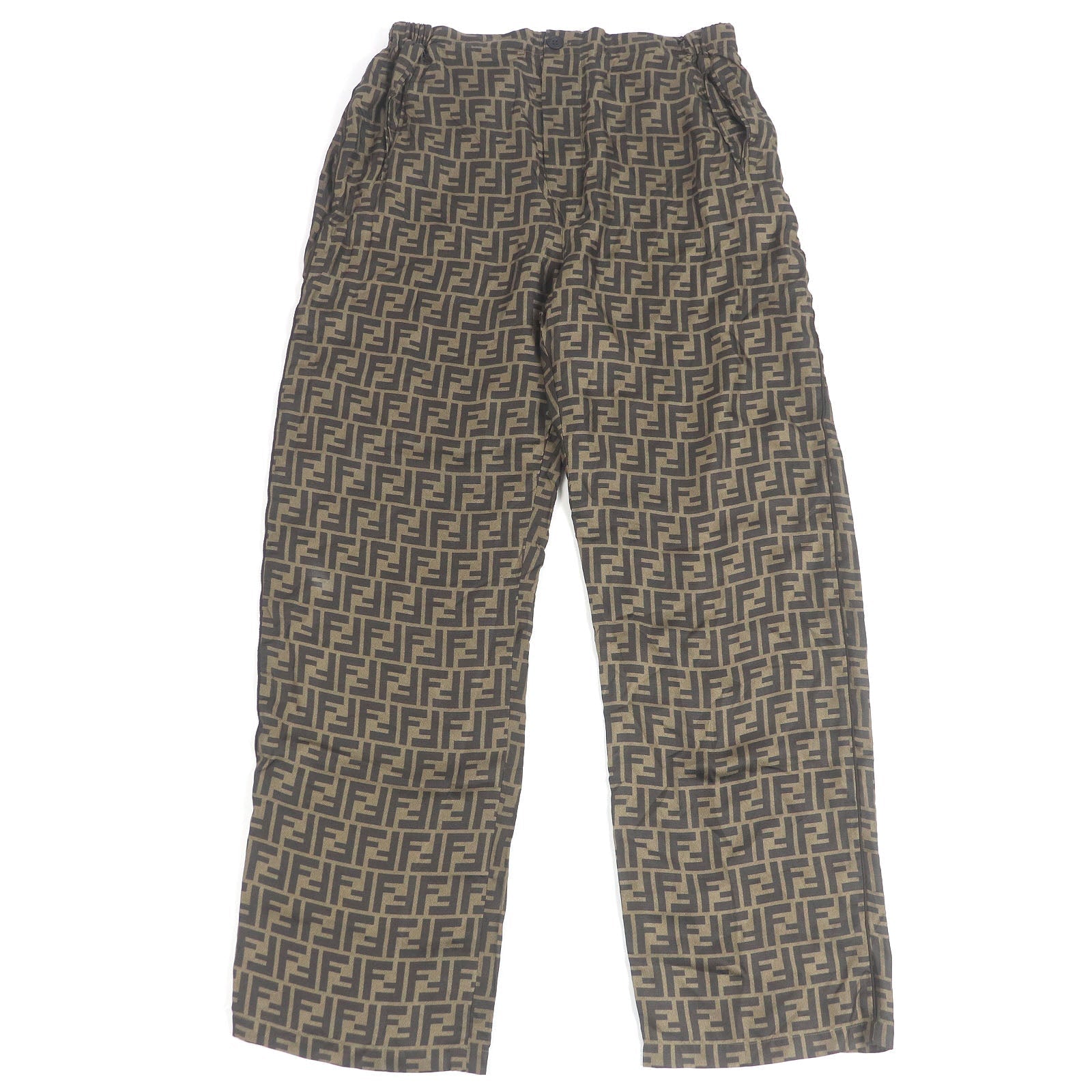 Fendi FF logo Zucca Cotton Pants