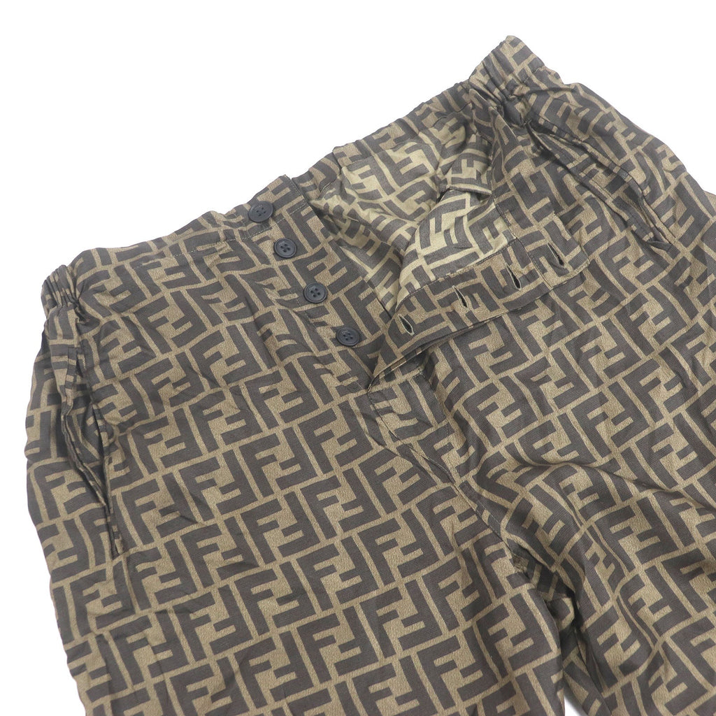 Fendi FF logo Zucca Cotton Pants