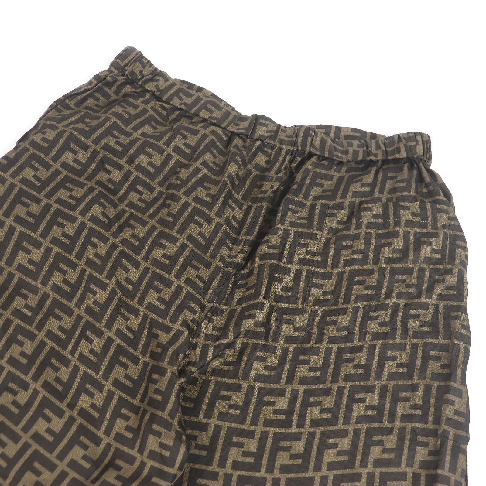 Fendi FF logo Zucca Cotton Pants