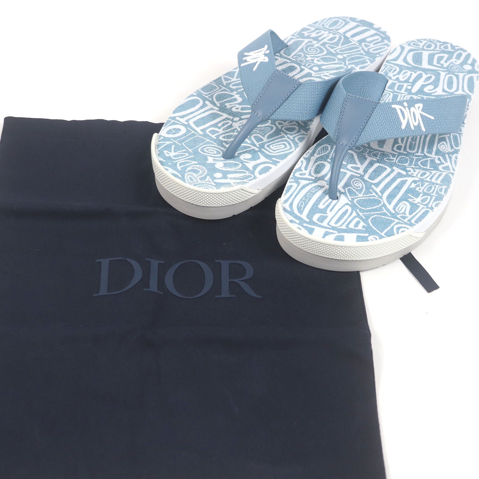 Dior Shawn Stussy Beach Sandal