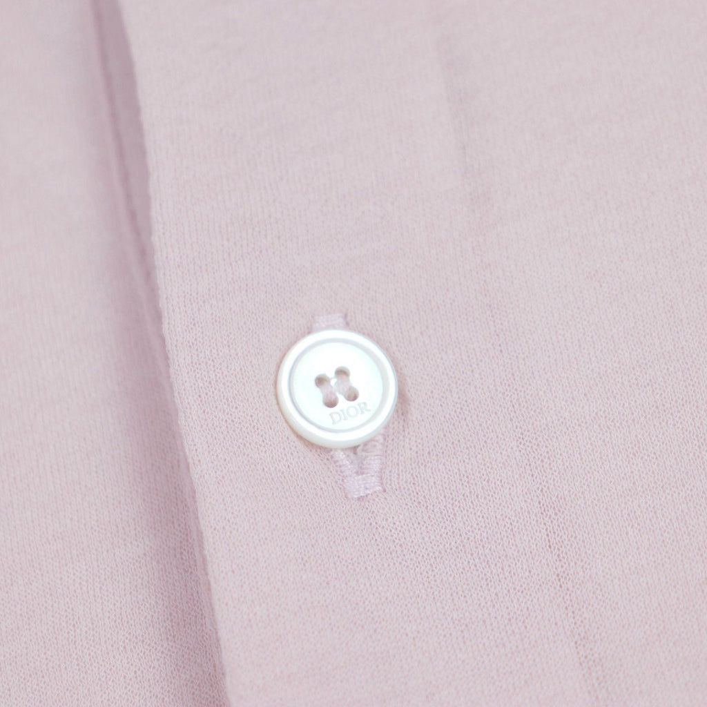 Dior Long Sleeve Cotton Polo Shirt