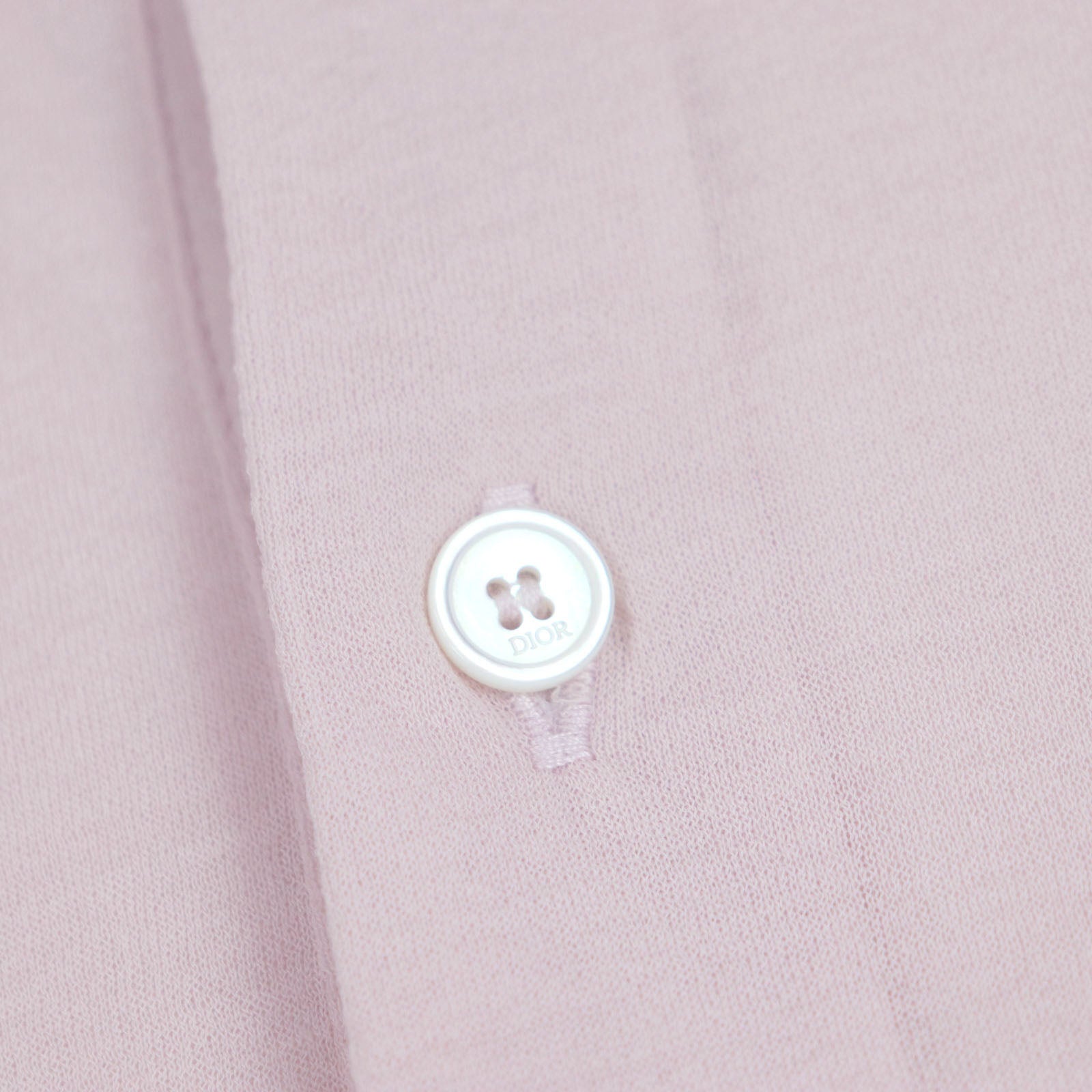 Dior Long Sleeve Cotton Polo Shirt