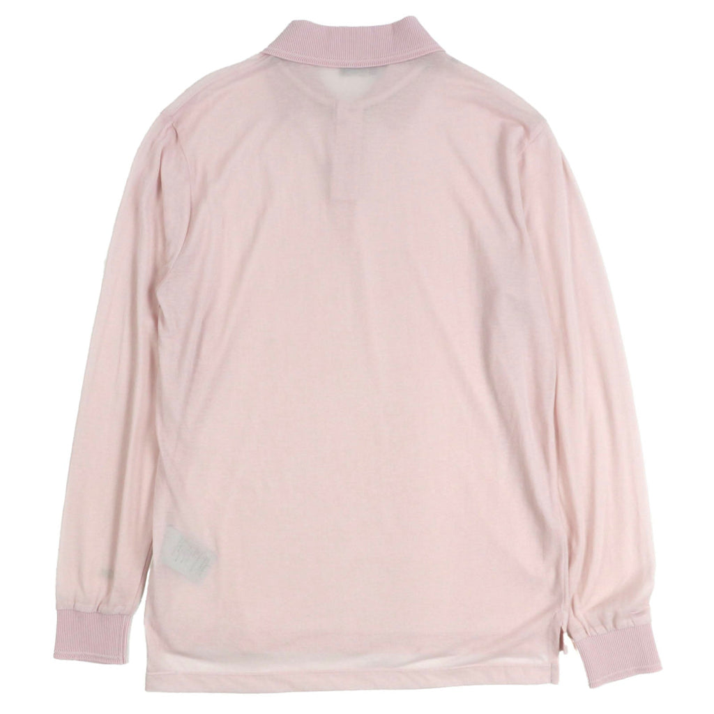 Dior Long Sleeve Cotton Polo Shirt