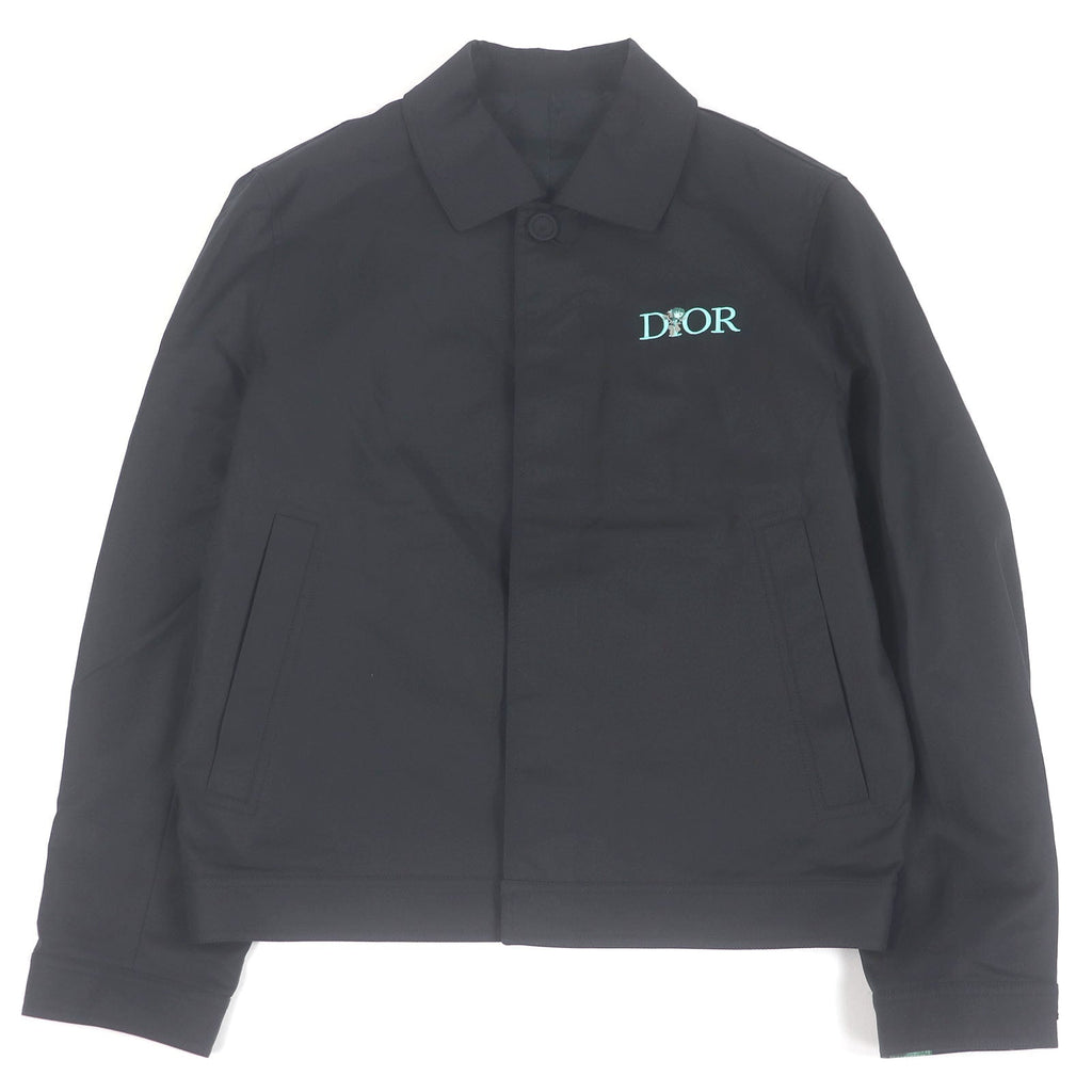 Dior Blouson Jardin Capsule Collection Logo Embroidered Jacket