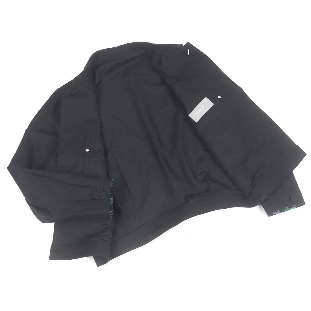 Dior Blouson Jardin Capsule Collection Logo Embroidered Jacket