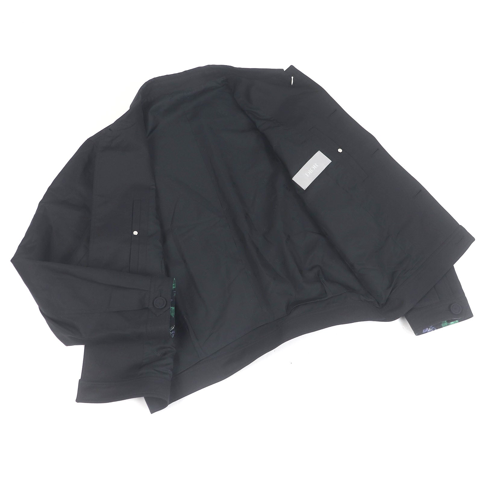 Dior Blouson Jardin Capsule Collection Logo Embroidered Jacket
