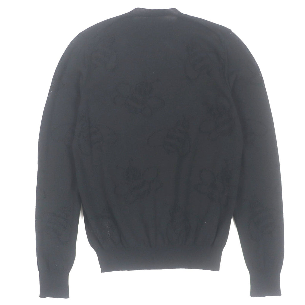 Dior KAWS Bee Print Cotton Knit Sweater