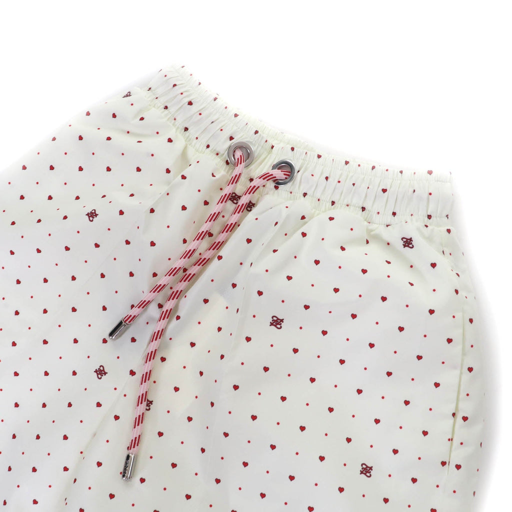 Fendi Logo and heart print Polyester Shorts