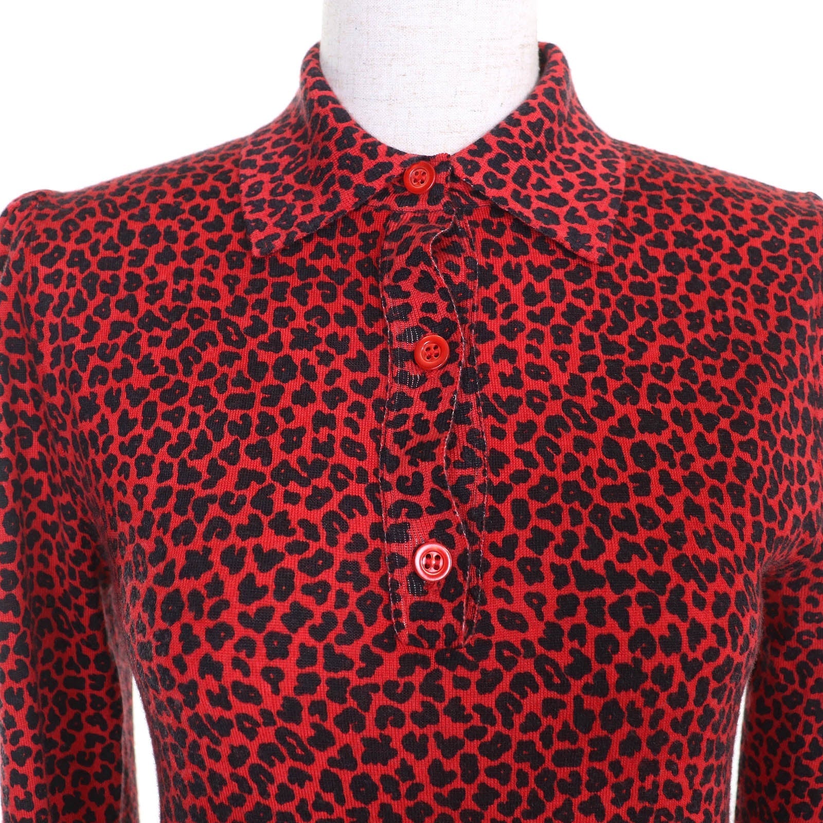 Christian Dior Leopard Pattern Bee Embroidery Cashmere Knitwear