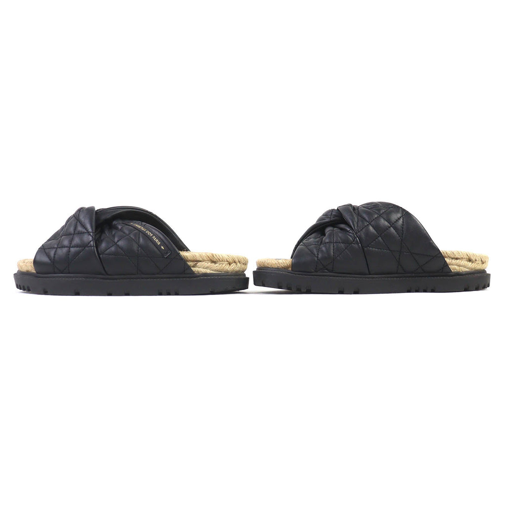 Christian Dior DTWIST Cannage quilted calfskin Sandals