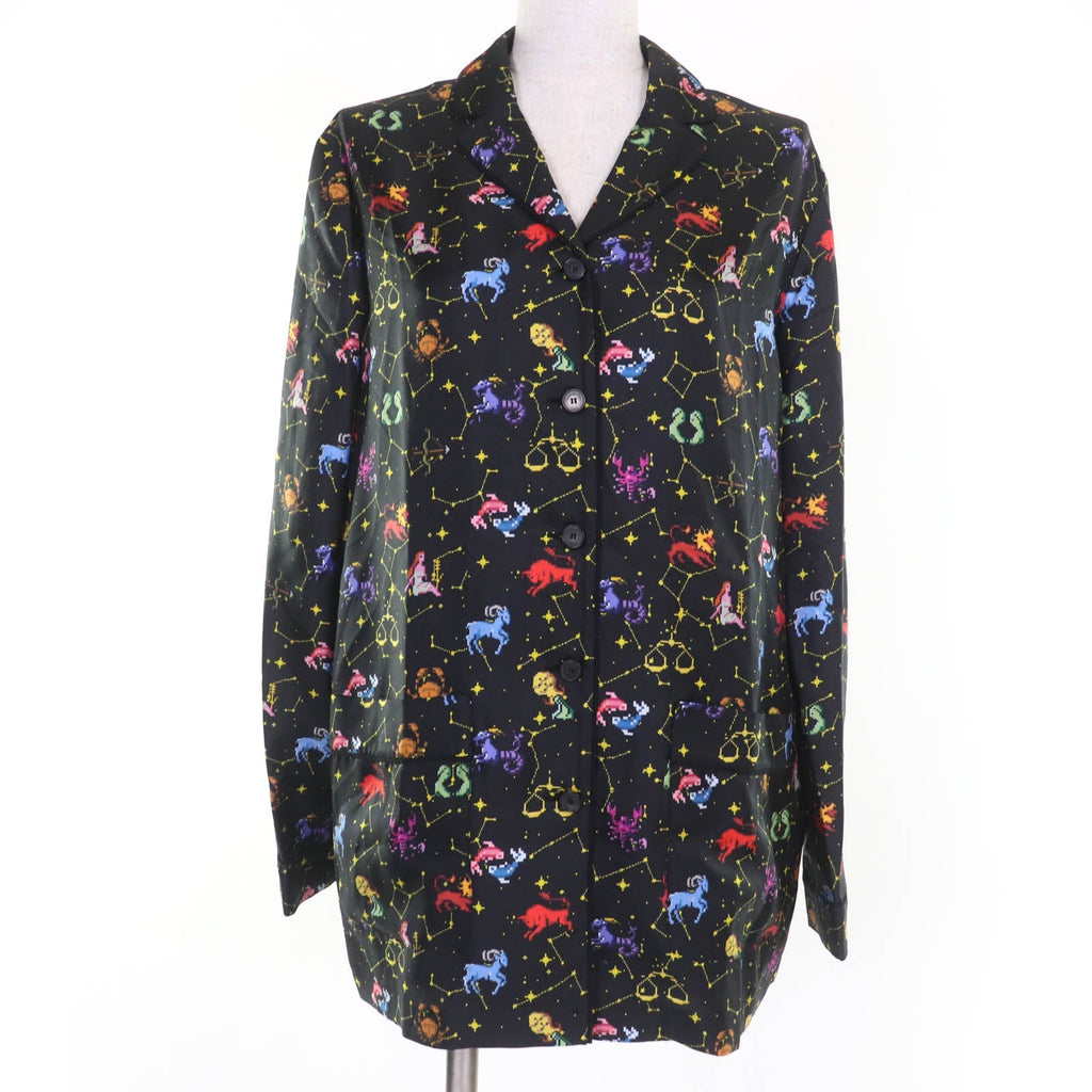 Christian Dior Diack Pixel Silk Shirt