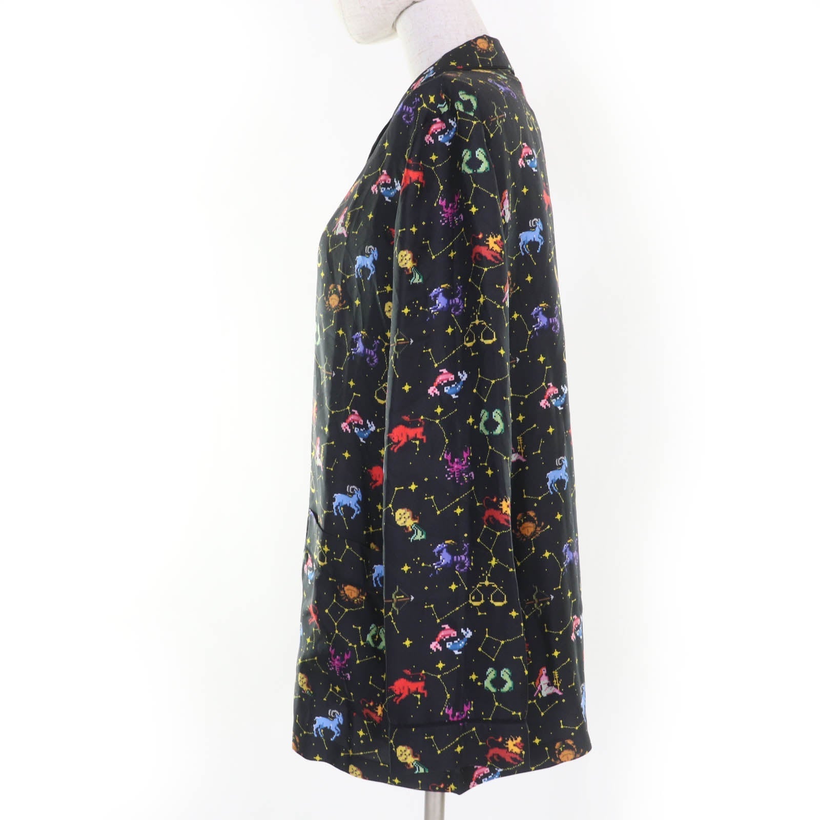 Christian Dior Diack Pixel Silk Shirt