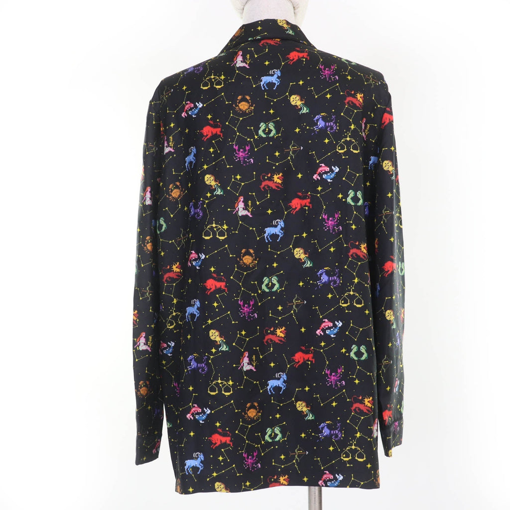Christian Dior Diack Pixel Silk Shirt