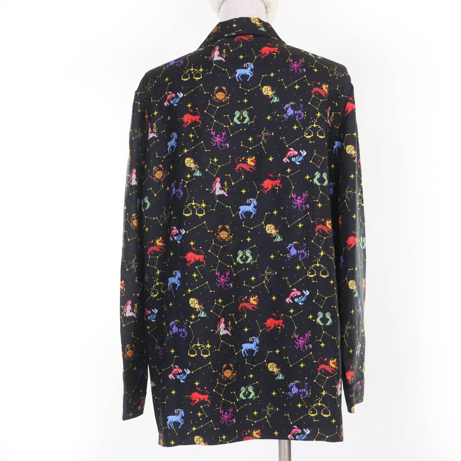 Christian Dior Diack Pixel Silk Shirt