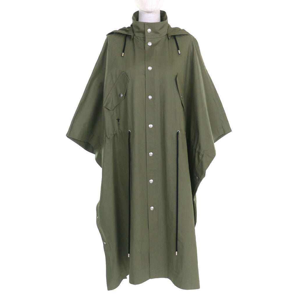 Christian Dior Bee Embroidered Military Cape Coat