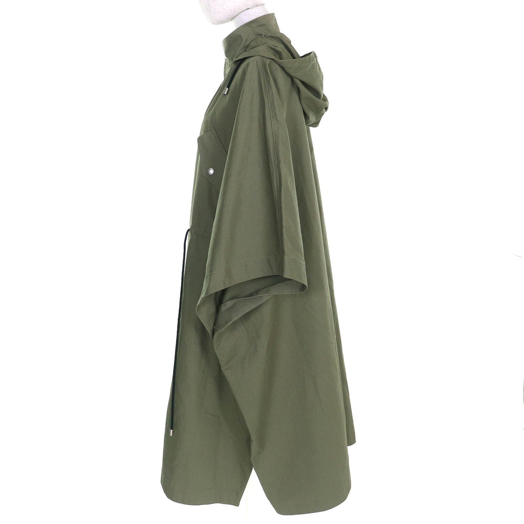 Christian Dior Bee Embroidered Military Cape Coat