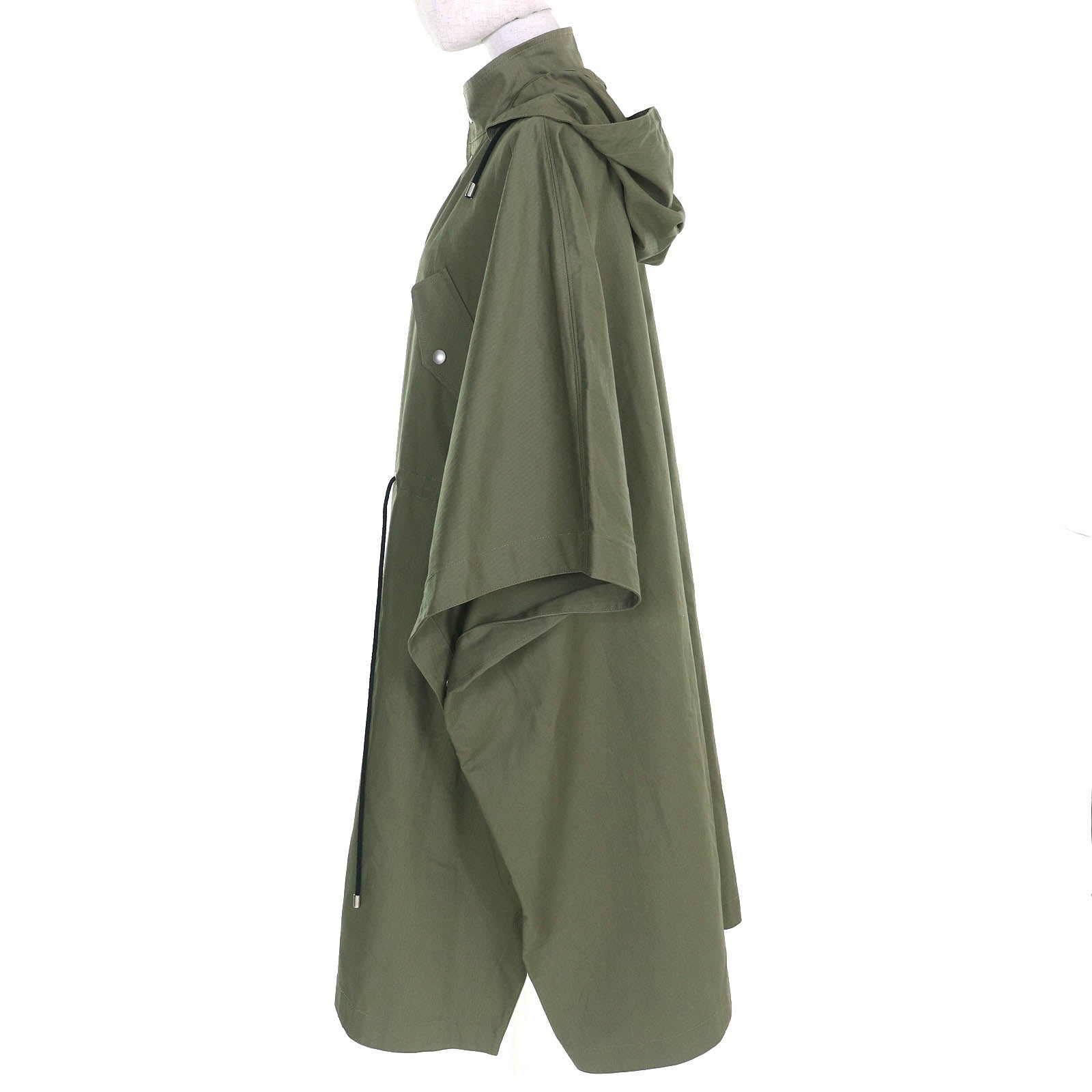 Christian Dior Bee Embroidered Military Cape Coat