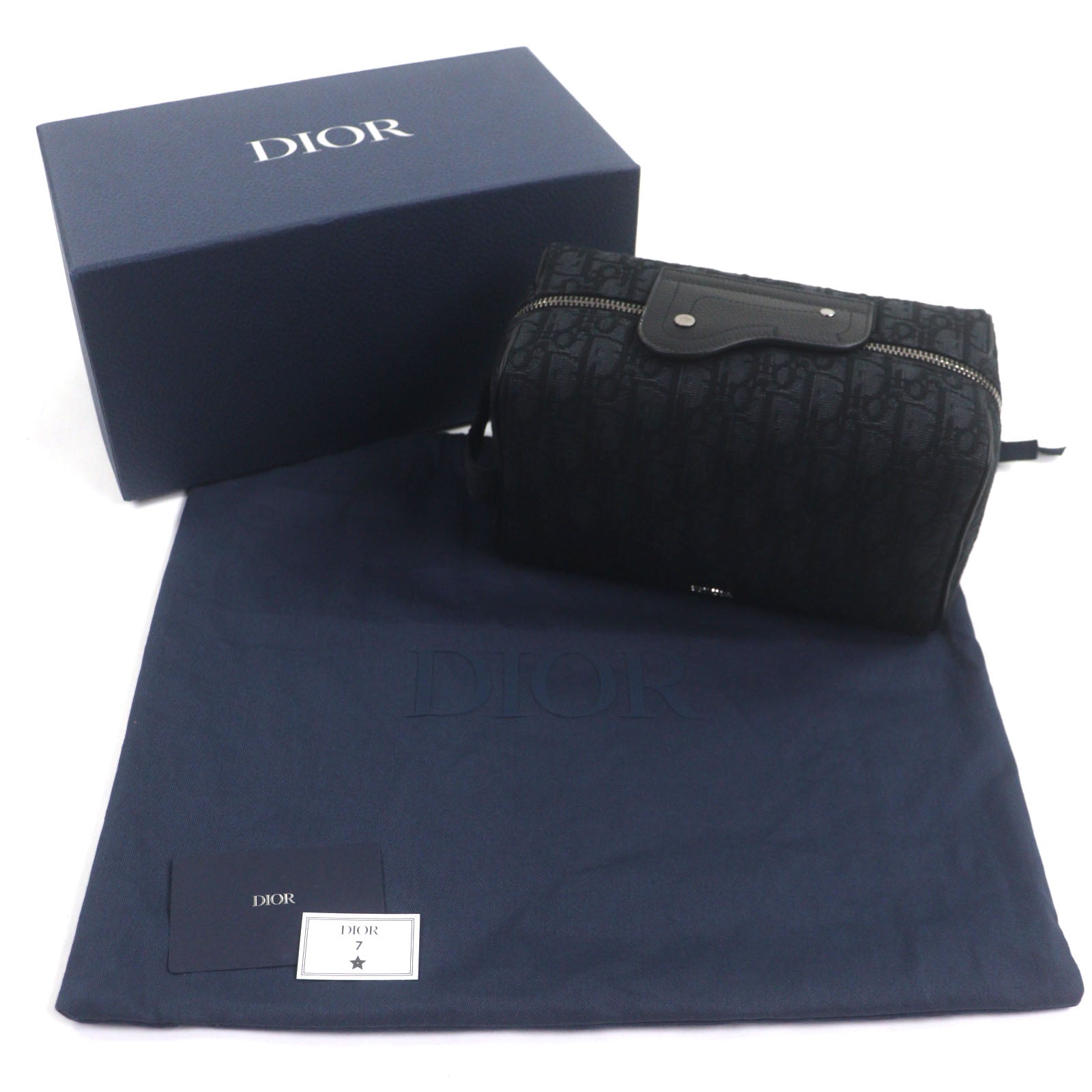 Dior Oblique Rango Canvas Clutch