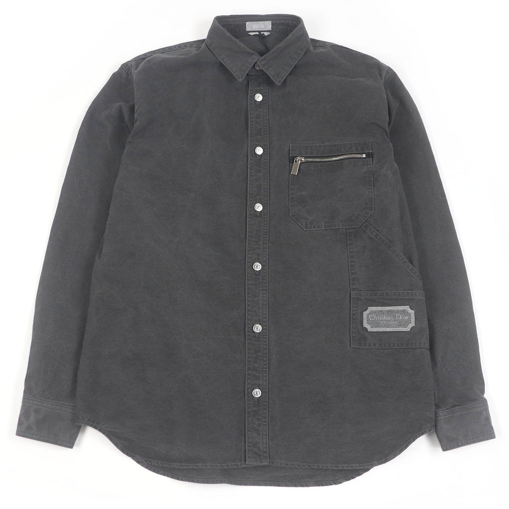 Dior Couture logo patch Long Sleeve Shirt