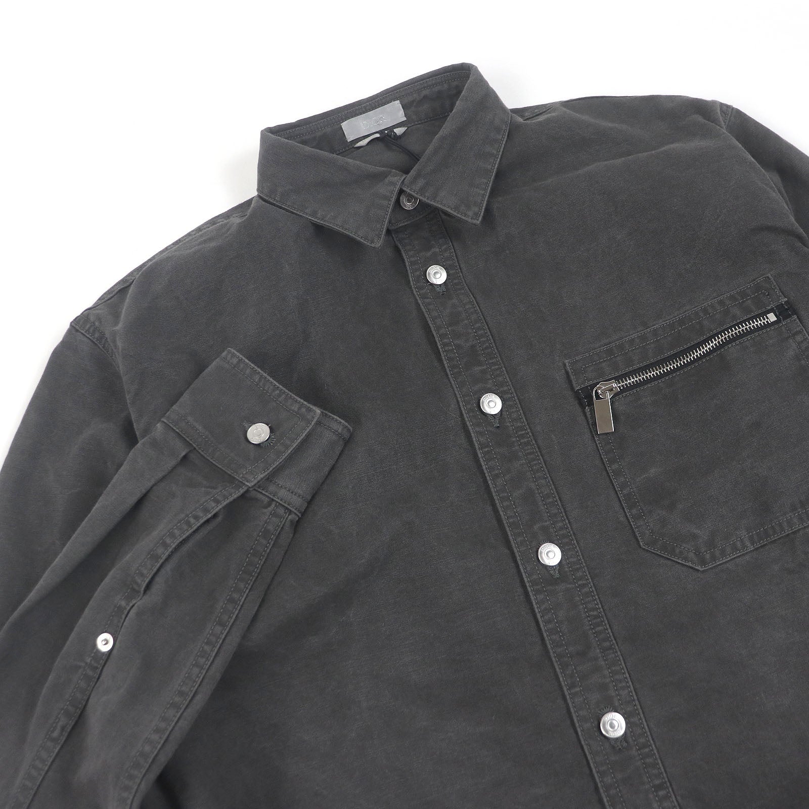 Dior Couture logo patch Long Sleeve Shirt