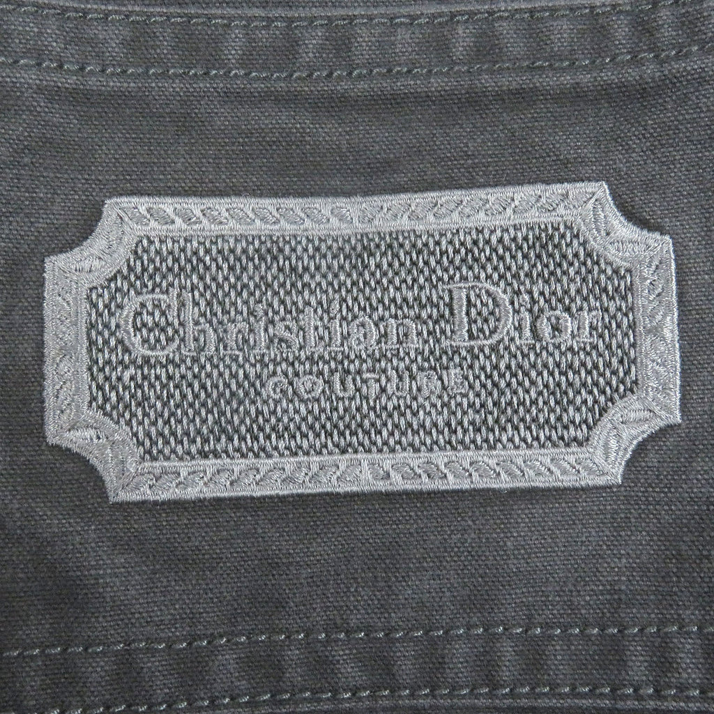 Dior Couture logo patch Long Sleeve Shirt