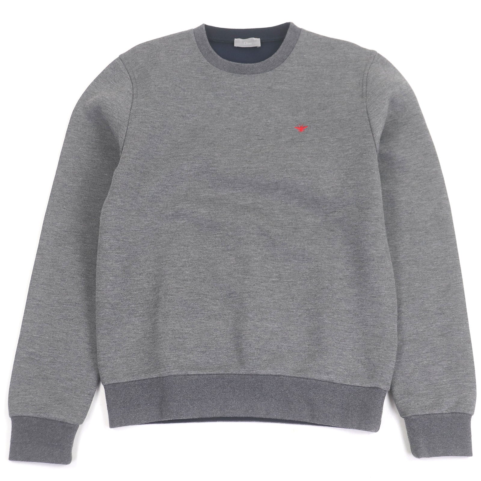 Dior HOMME Bee Embroidered Crew Neck Sweatshirt