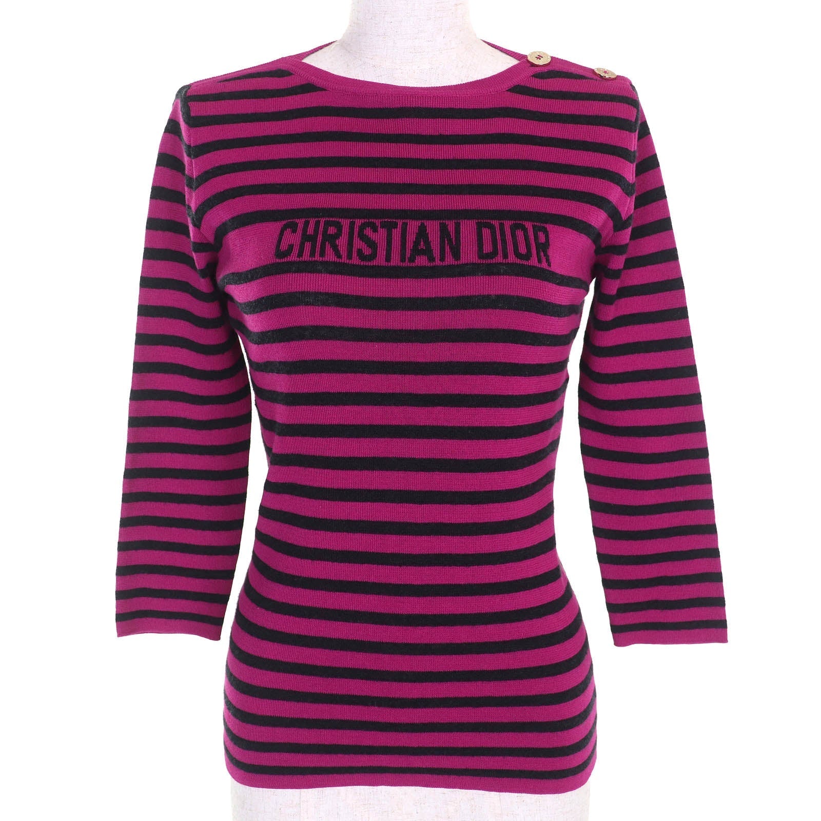 Christian Dior Knit Long Sleeve Top