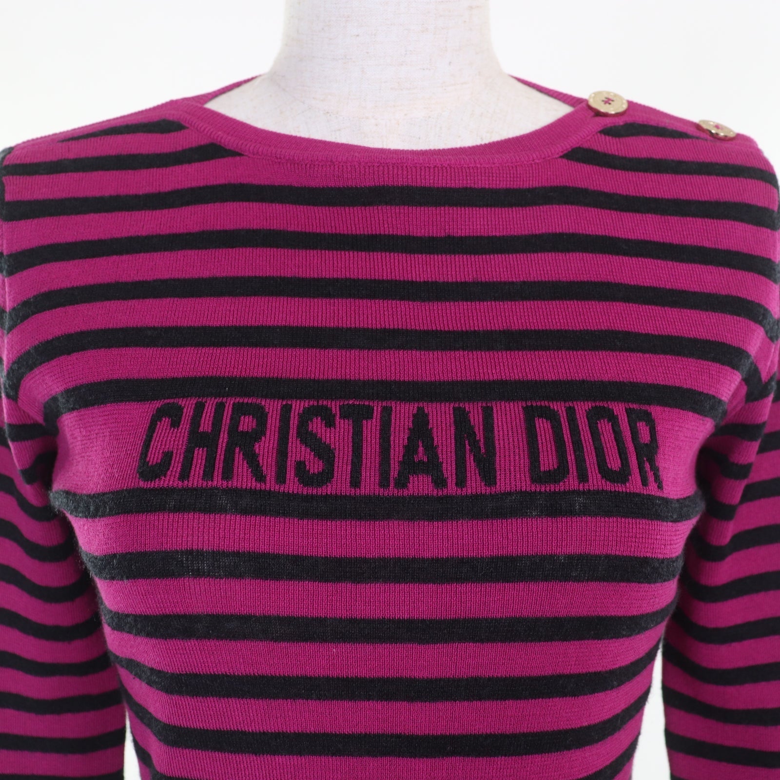 Christian Dior Knit Long Sleeve Top