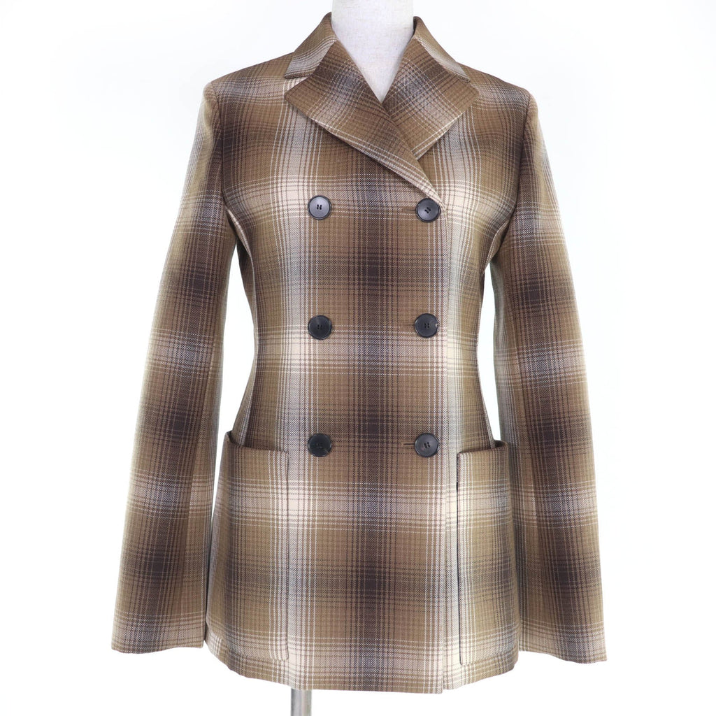 Christian Dior Check Wool Jacket