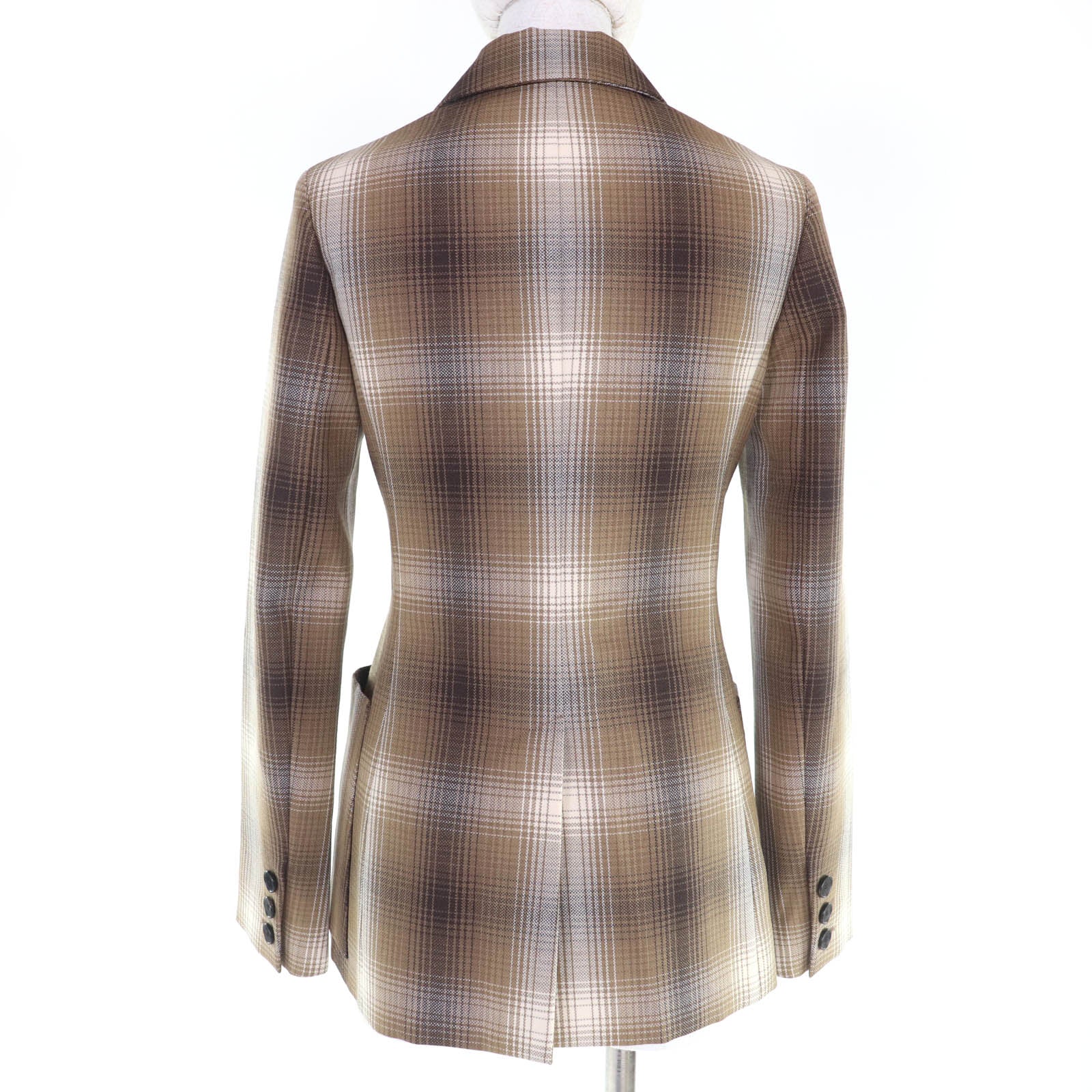 Christian Dior Check Wool Jacket