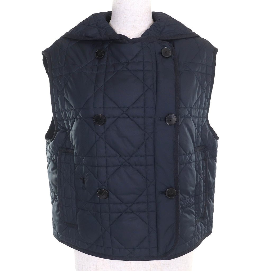Christian Dior Macrocannage Quilted Technical Taffeta Vest