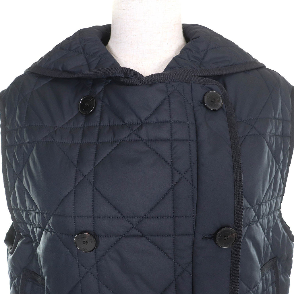Christian Dior Macrocannage Quilted Technical Taffeta Vest