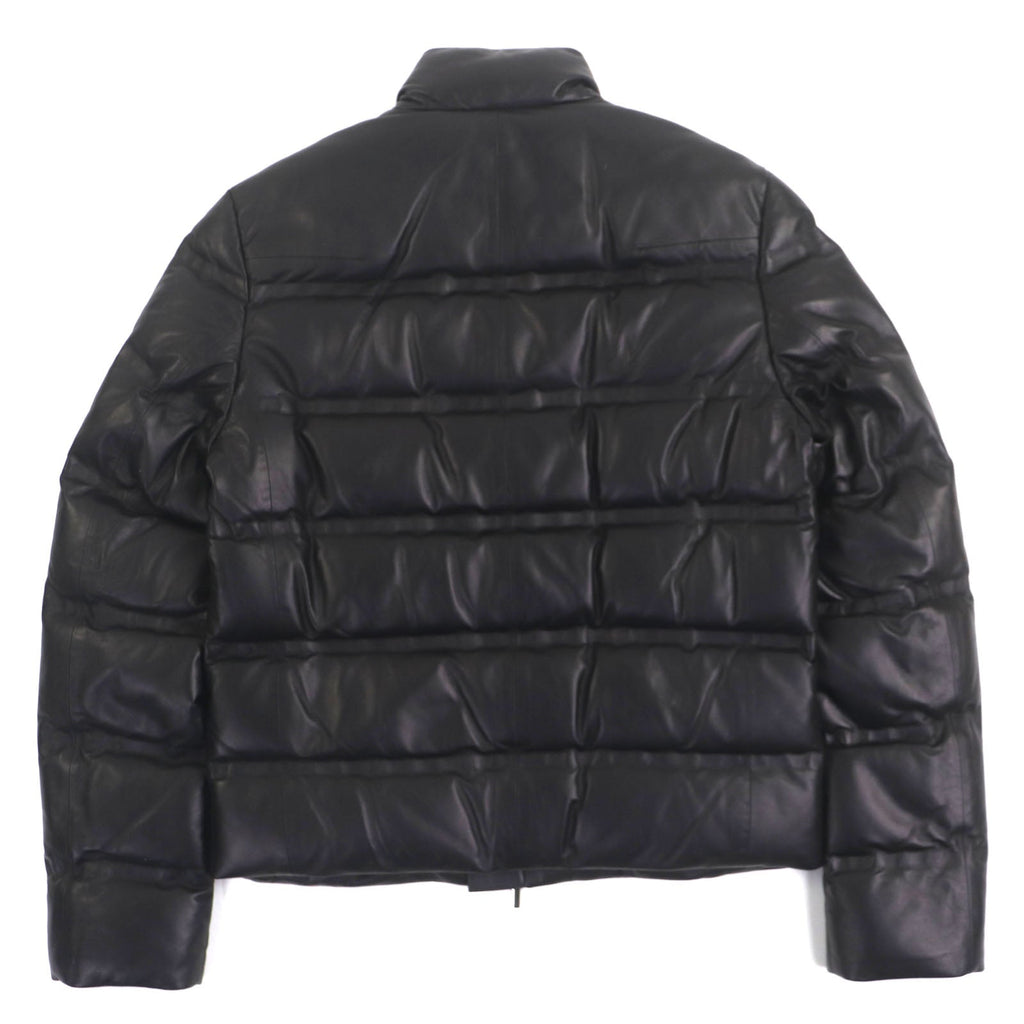Dior Down Jacket Lamb Leather Jacket