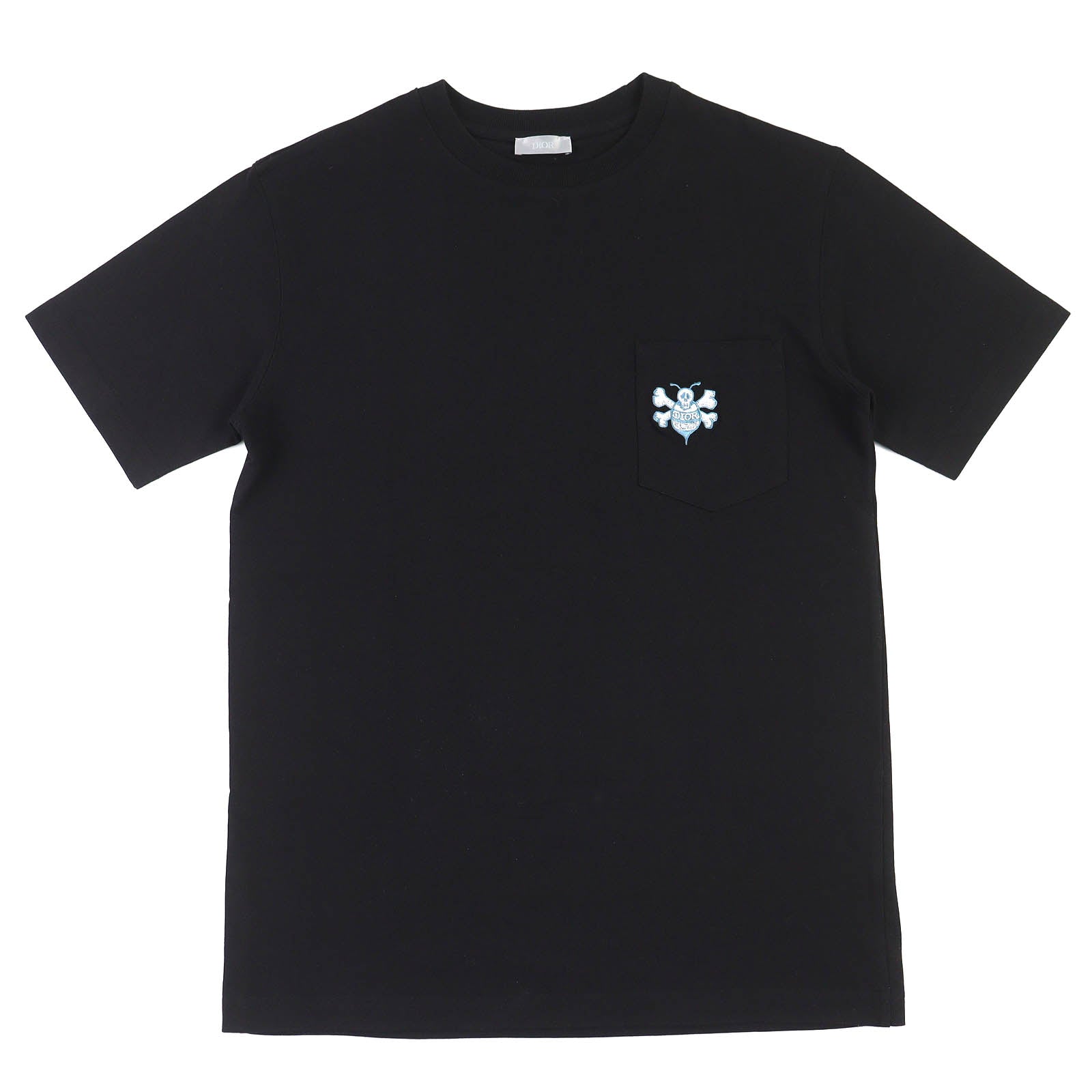 Dior SHAWN STUSSY Embroidered Cotton T-shirt