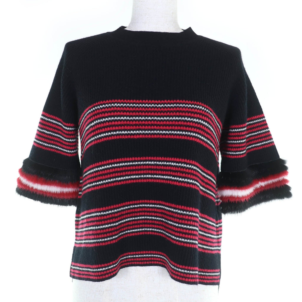 Fendi Knit Mink Wool Top