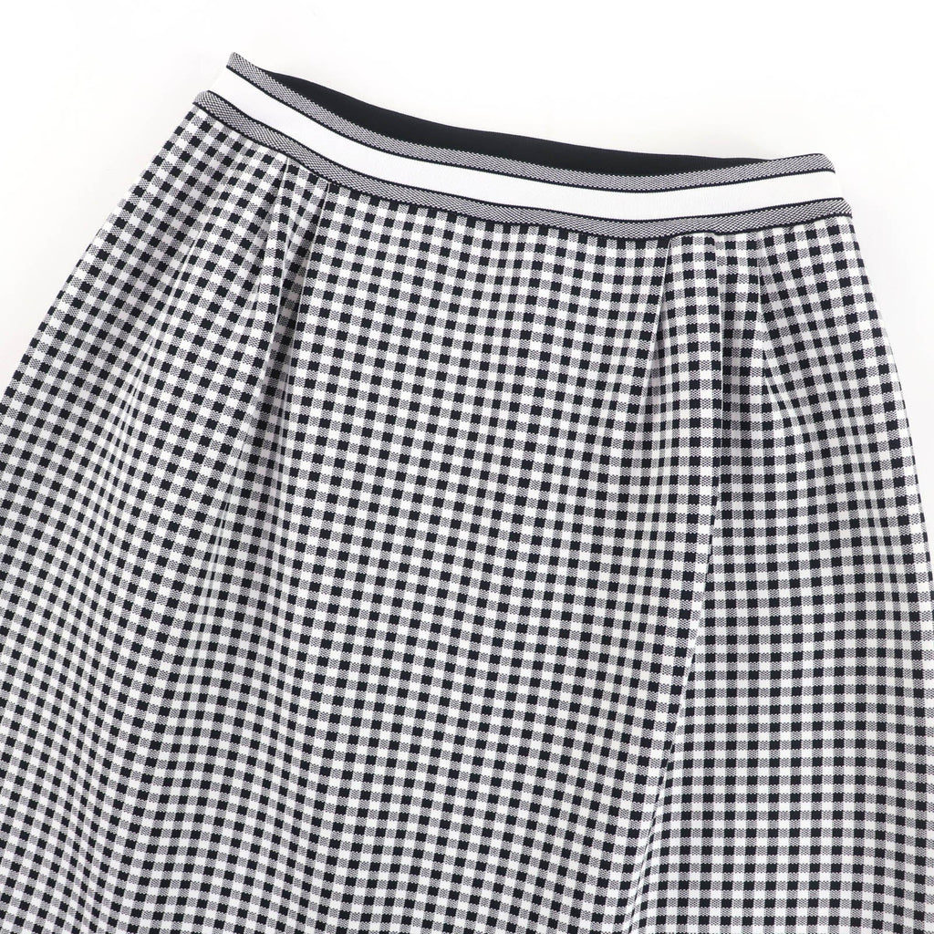 Christian Dior Checkn Dior Gingham Check Skirt