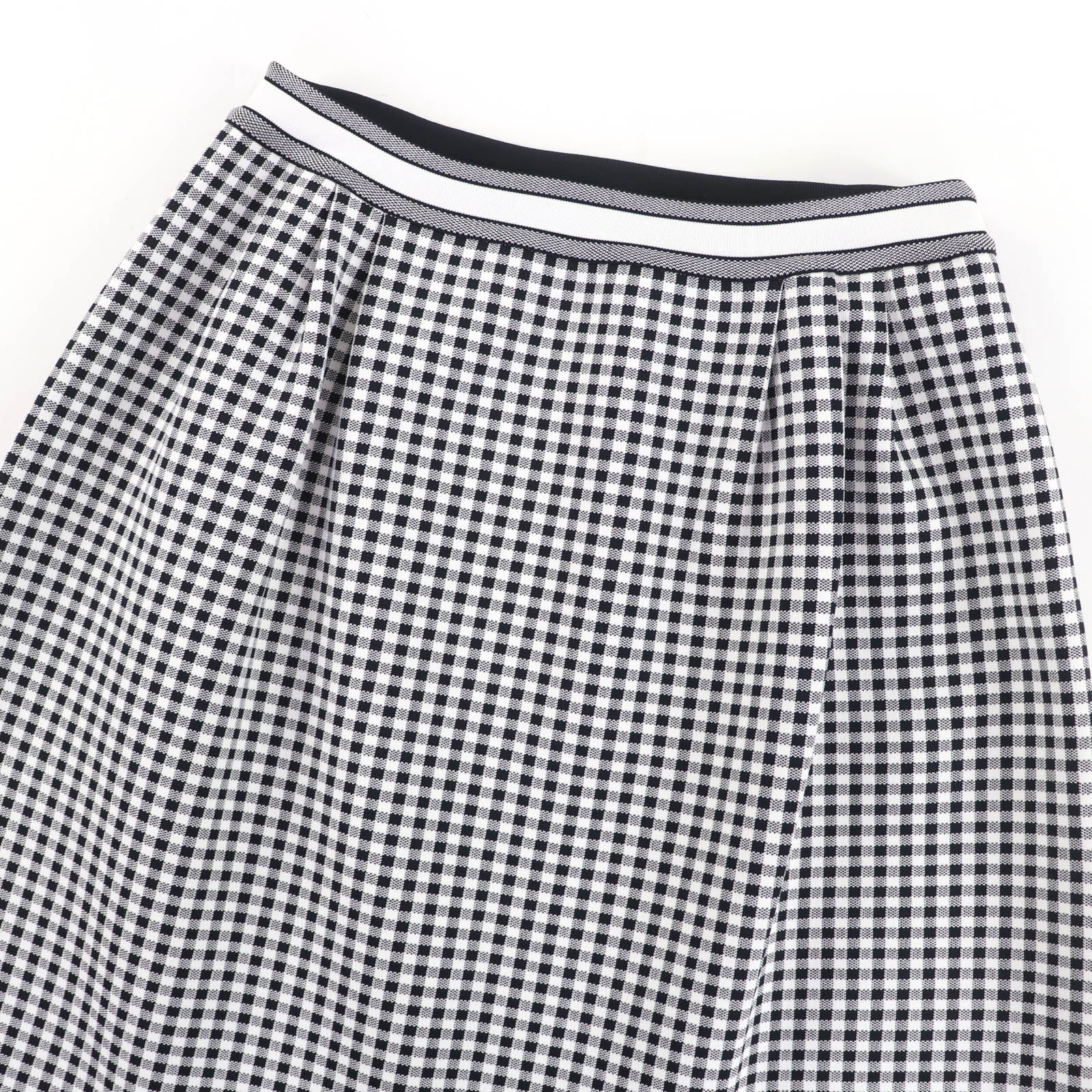 Christian Dior Checkn Dior Gingham Check Skirt