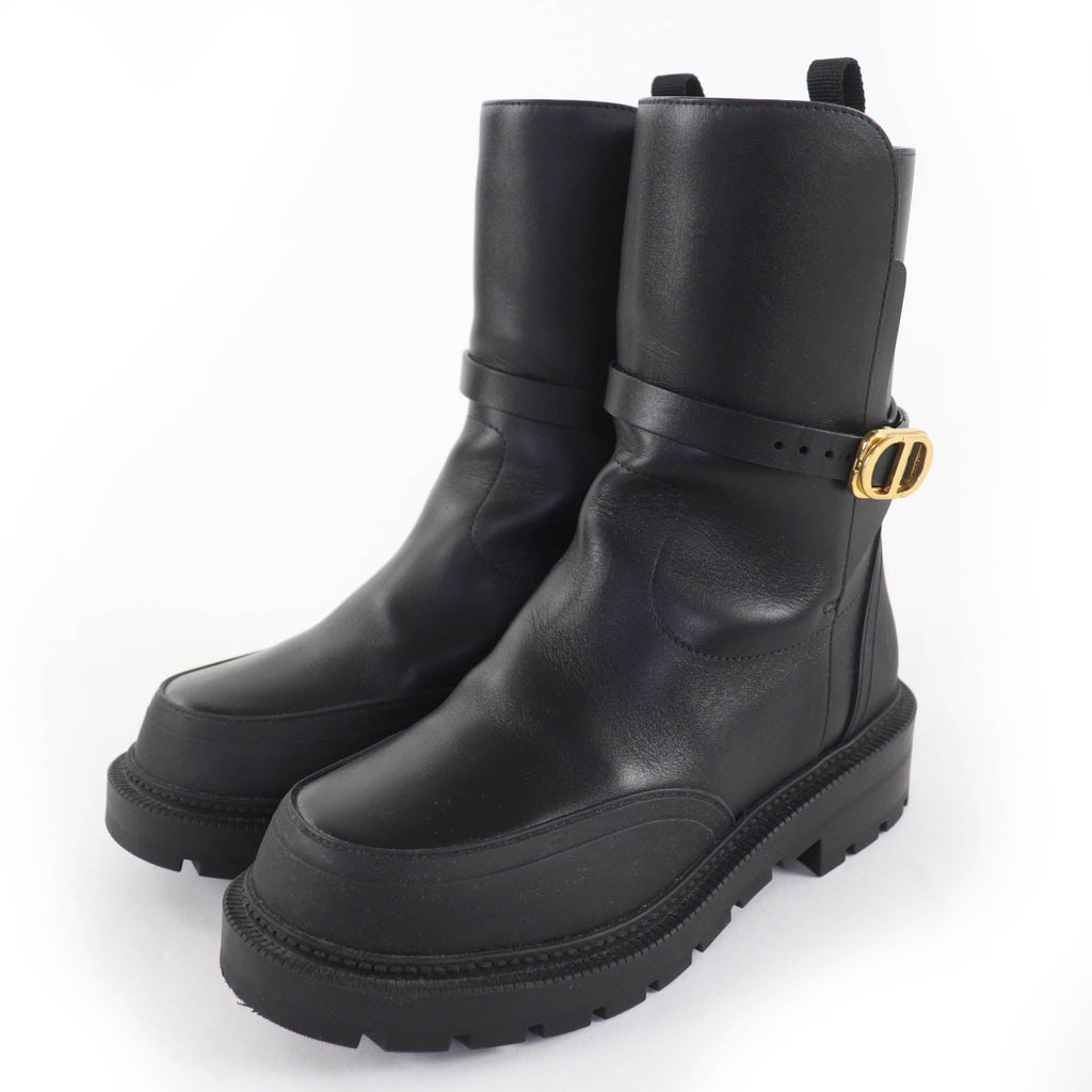 Christian Dior DIOR EMPREINTE Leather Boots