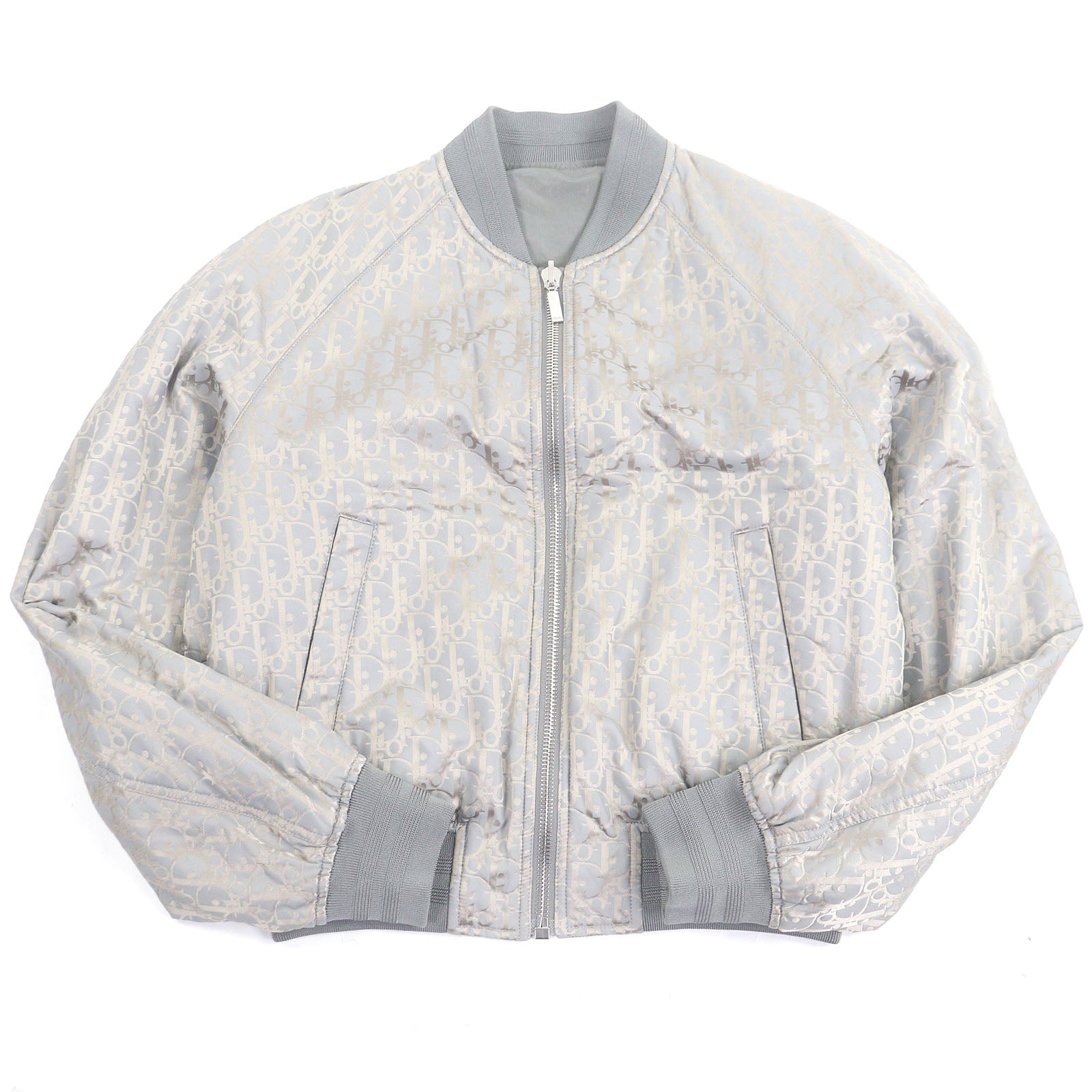 Dior Oblique Nylon Bomber Jacket