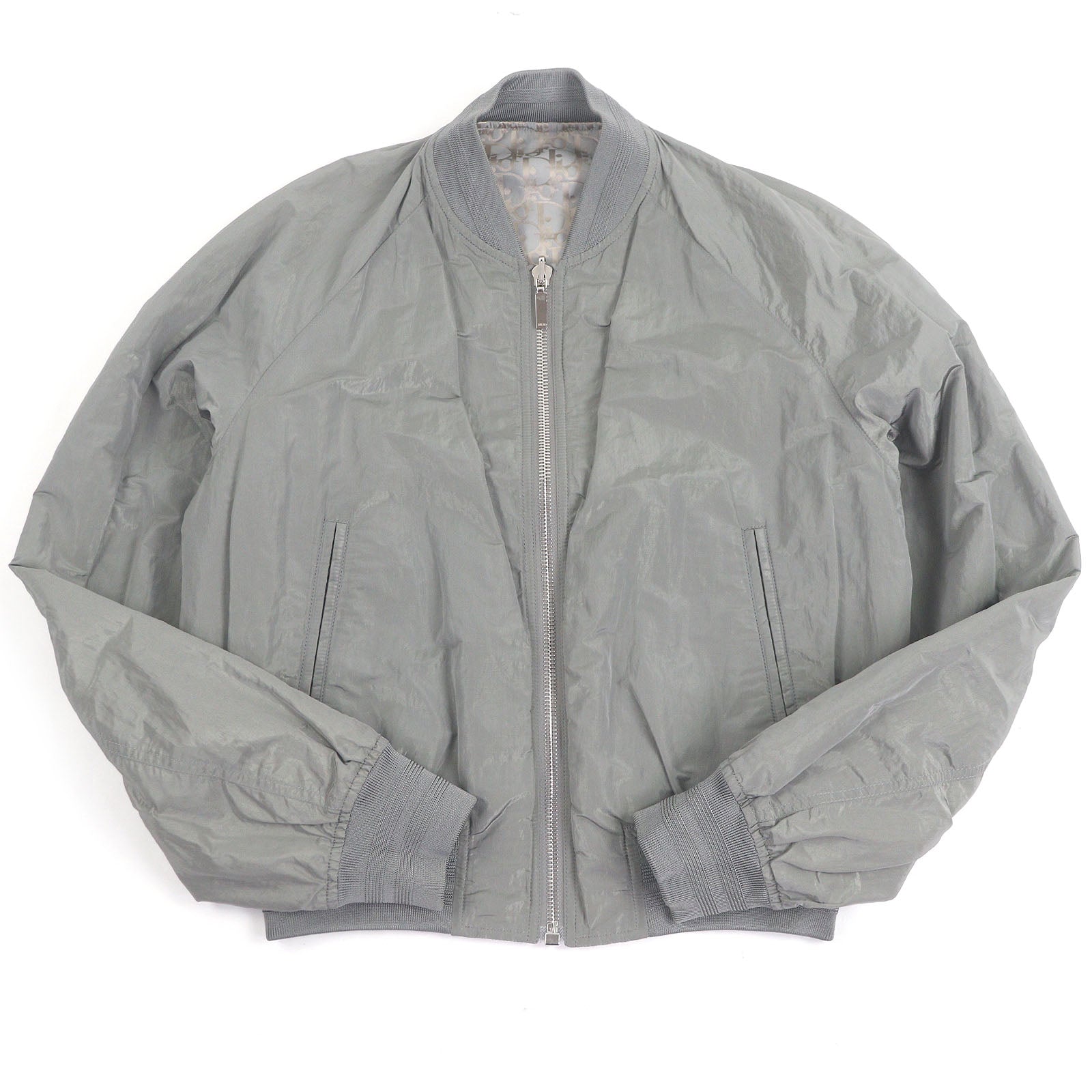 Dior Oblique Nylon Bomber Jacket