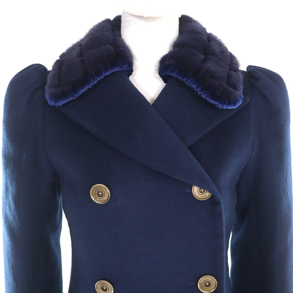 Fendi Mink Fur Long Coat
