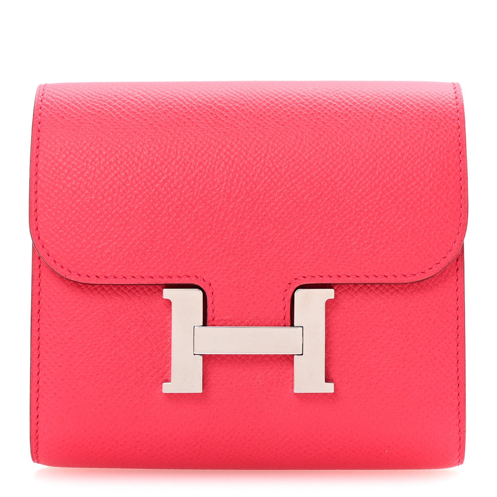 Epsom Constance Short Wallet Rose Extreme