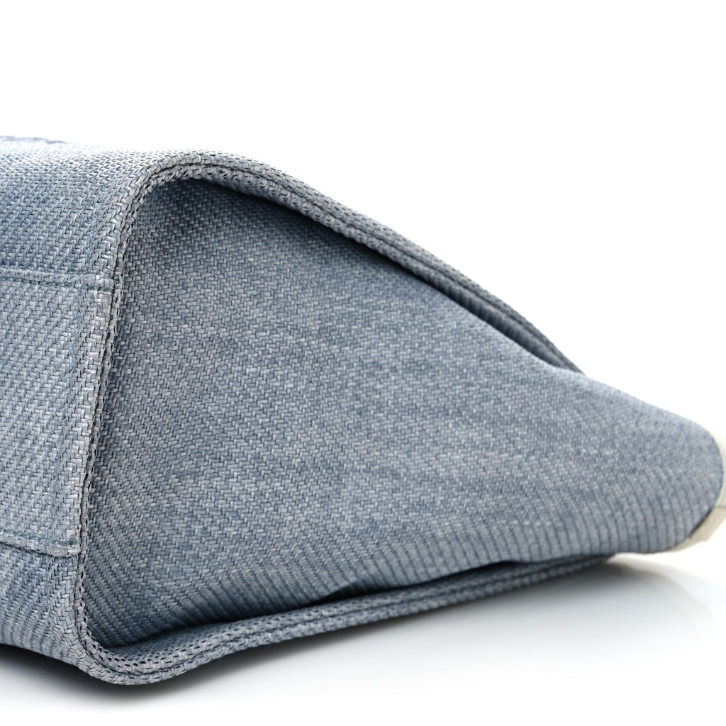 Canvas Small Deauville Tote Denim Blue