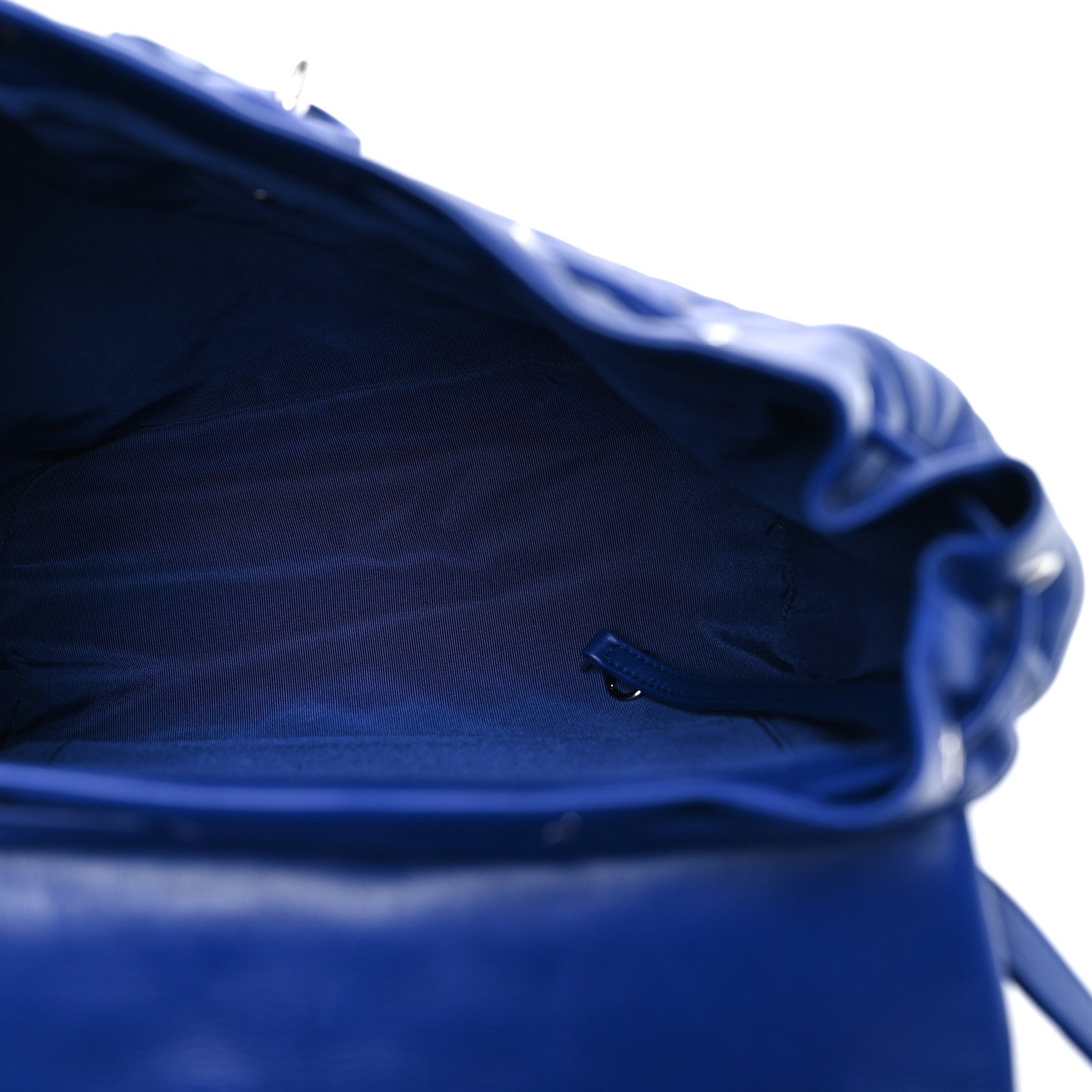 Lambskin Quilted Large Urban Spirit Backpack Blue