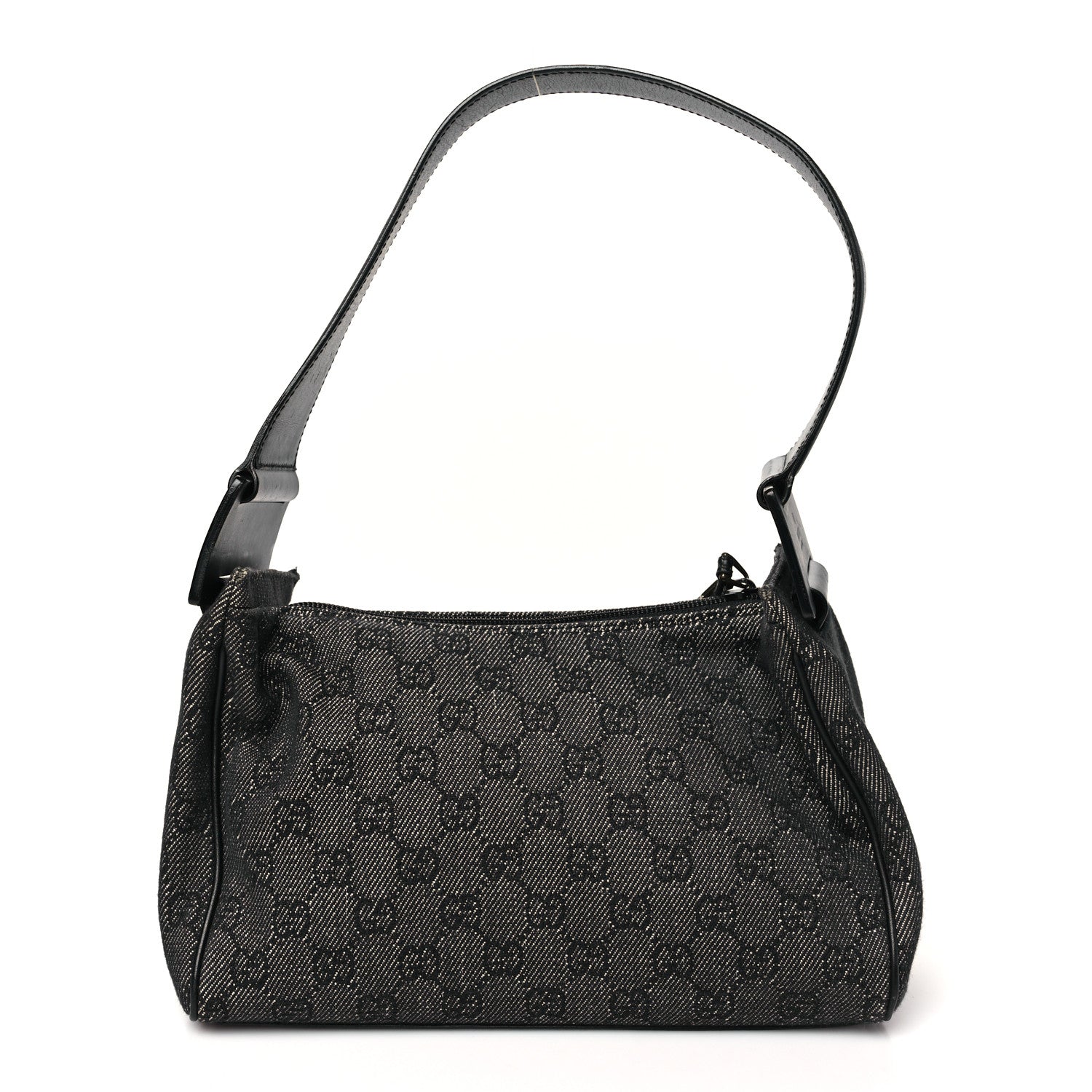 Monogram GG Signature Shoulder Bag Black