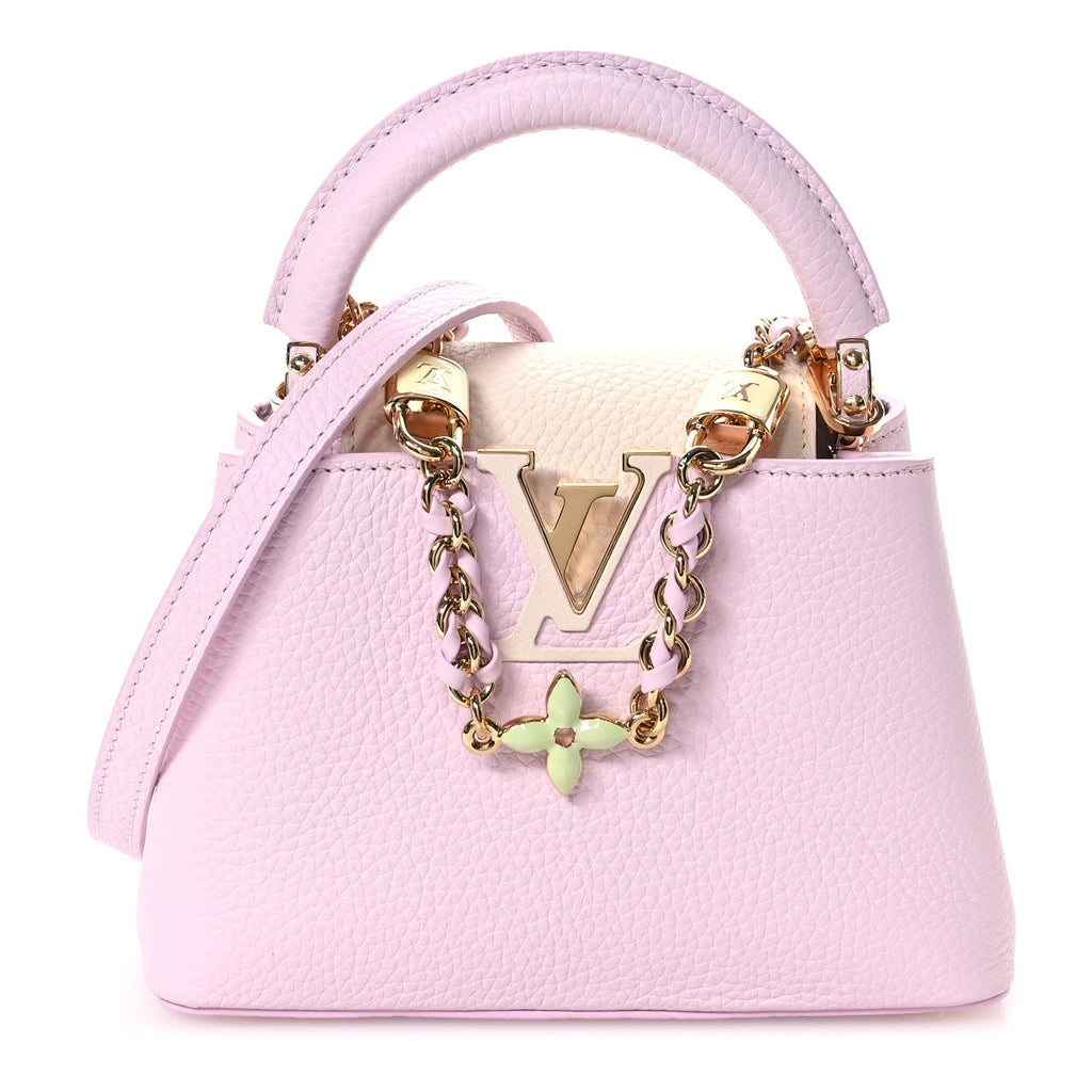Taurillon Flower Chain Capucines Mini Marshmallow
