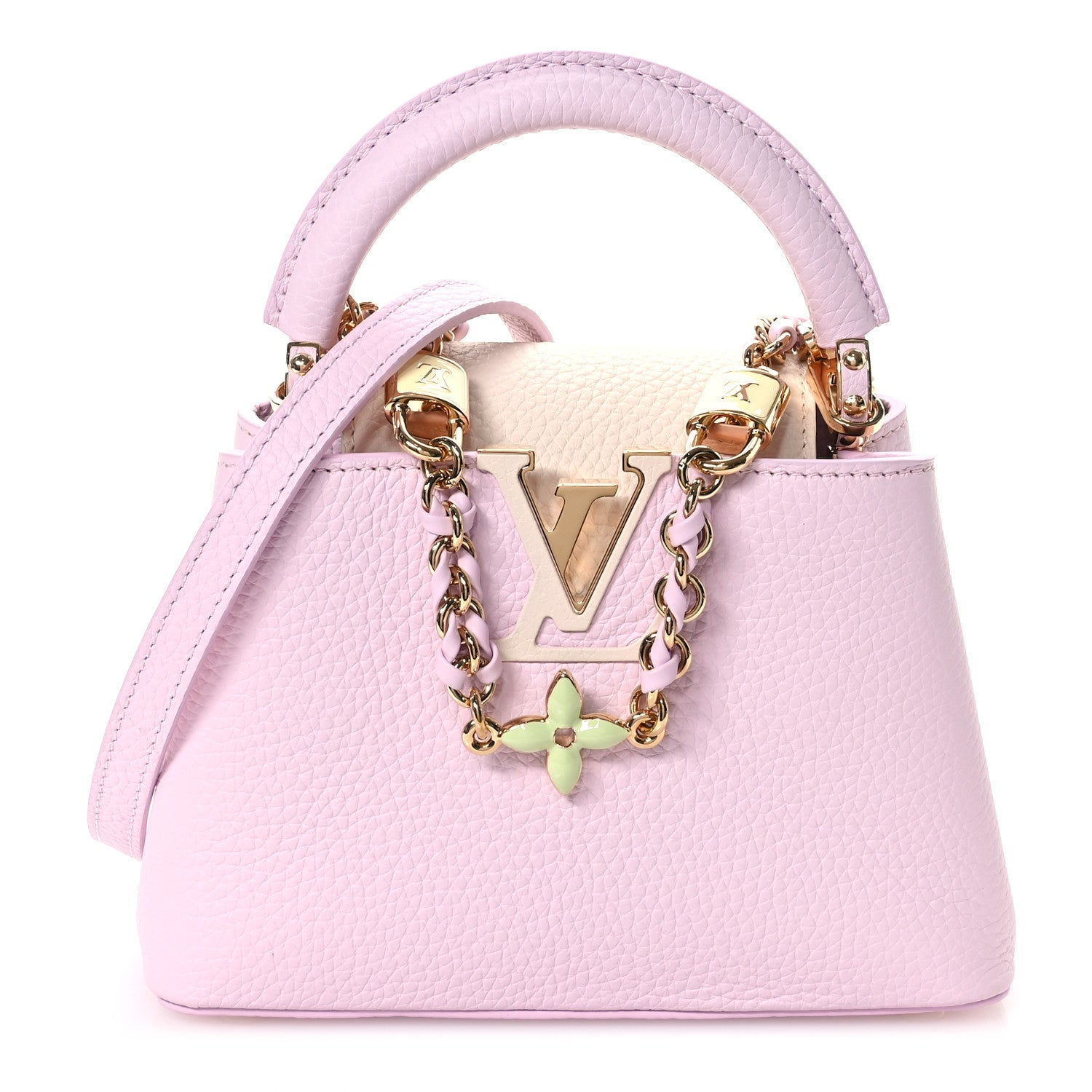 Taurillon Flower Chain Capucines Mini Marshmallow