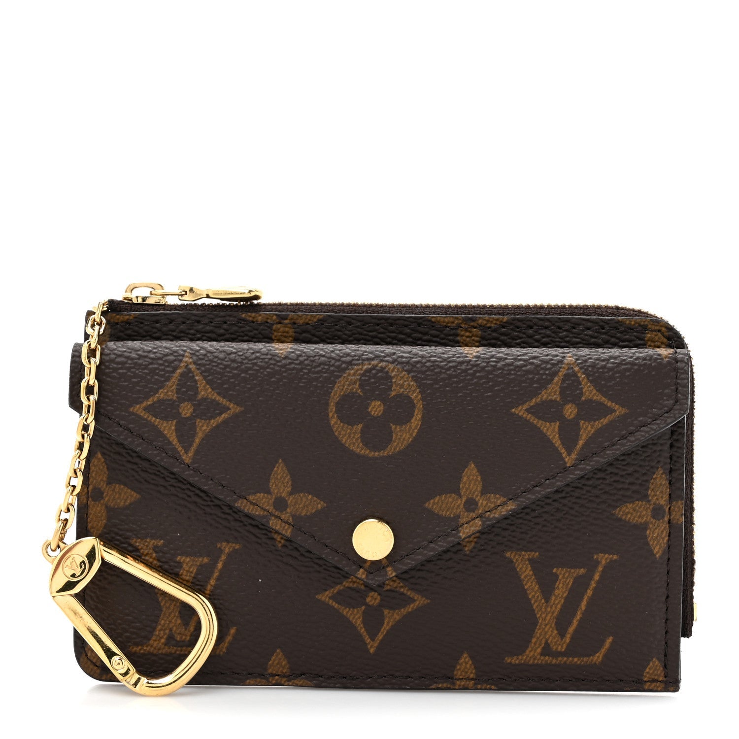Monogram Recto Verso  Holder Black